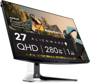 Alienware AW2723DF Gaming Monitor - 27-inch QHD (2560 x 1440) 240Hz Display