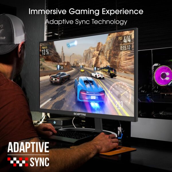 Sceptre IPS 27 Inch 2K 2560 x 1440p QHD 75Hz DisplayPort HDMI 99% sRGB - Image 5