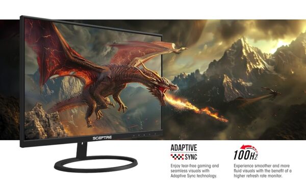 Sceptre IPS 27 Inch 2K 2560 x 1440p QHD 75Hz DisplayPort HDMI 99% sRGB - Image 8