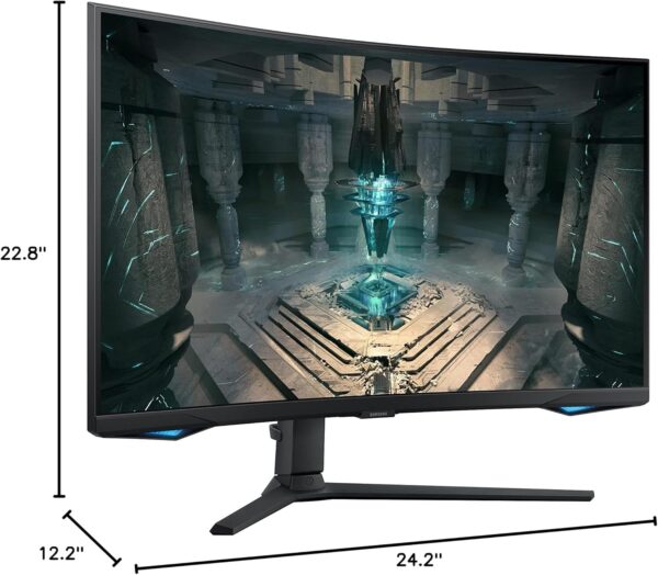 SAMSUNG 27" Odyssey QHD G65B Curved Gaming Monitor, 240Hz, 1ms, HDR600 - Image 11