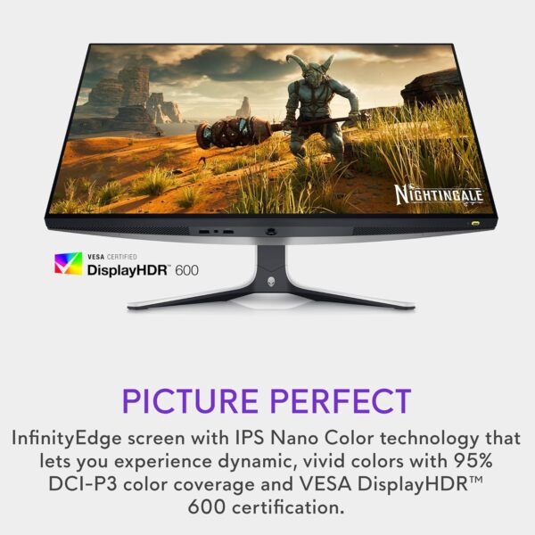 Alienware AW2723DF Gaming Monitor - 27-inch QHD (2560 x 1440) 240Hz Display - Image 4