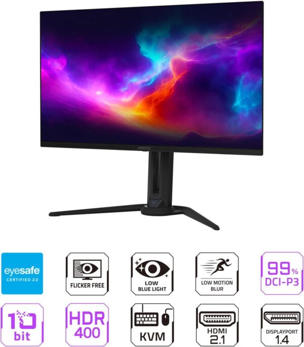 GIGABYTE - AORUS FO32U2 32" QD 4kOLED 240Hz Gaming Monitor 3840x2160 - Image 6
