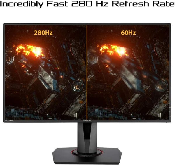 ASUS TUF 280Hz Gaming VG279QM 27” HDR Monitor, 1080P G-Sync HDR400 - Image 10