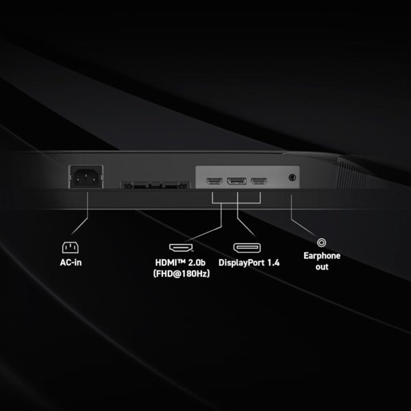 MSI MAG 275F 27" 16:9 Full HD 180Hz IPS LED HDR Gaming Monitor, Black - Image 2