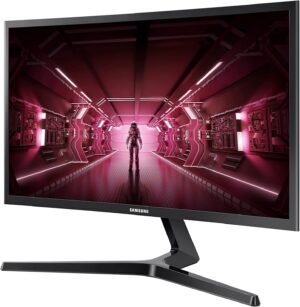SAMSUNG 24-Inch CRG5 144Hz Curved Gaming Monitor (LC24RG50FQNXZA)
