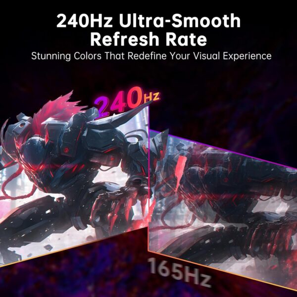 KTC 27-inch OLED Gaming Monitor | QHD 2560x1440P | 240Hz HDR400 - Image 8