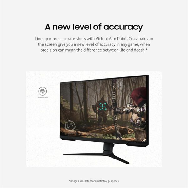 SAMSUNG 24-Inch Odyssey G3 (G30D) FHD Gaming Monitor, 1ms, 180Hz - Image 8