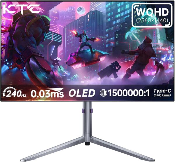 KTC 27-inch OLED Gaming Monitor | QHD 2560x1440P | 240Hz HDR400 - Image 2