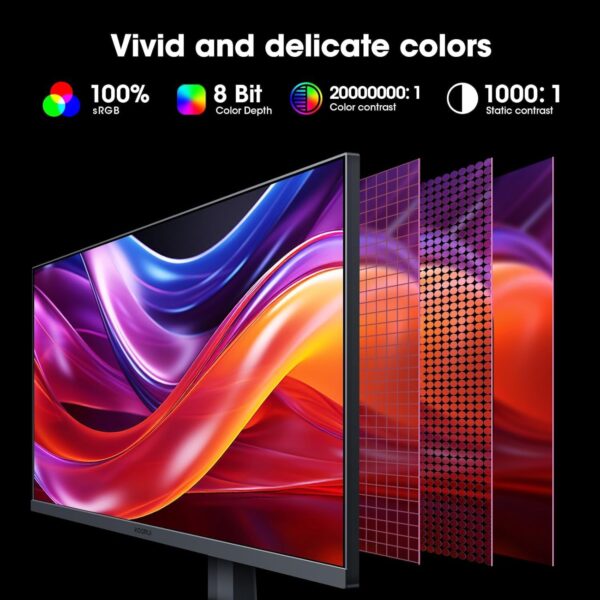 KOORUI Monitor, 27" Gaming Monitor, 165Hz, IPS, FHD 1920 x 1080 - Image 5
