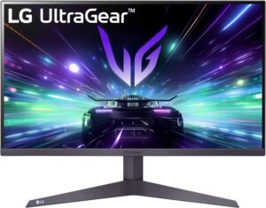 LG 27GS50F-B 27-inch FHD (1920 x 1080) Ultragear Gaming Monitor, 180Hz, 1ms MBR, HDR10, AMD FreeSync