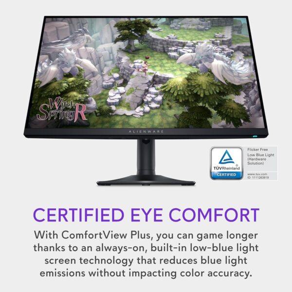 Alienware AW2724DM Gaming Monitor - 27" QHD 180Hz w Overclock, AMD FreeSync Premium Pro, NVIDIA G-SYNC - Image 5