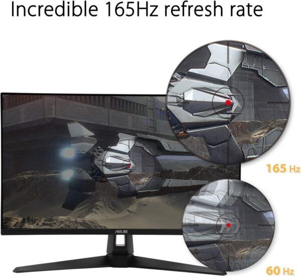ASUS TUF Gaming VG279Q1A 27” Gaming Monitor, 1080P Full HD, 165Hz (Supports 144Hz), IPS - Image 3