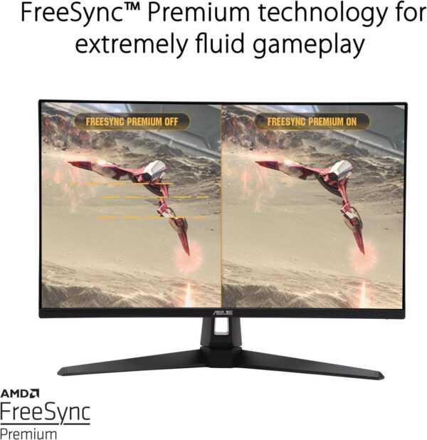 ASUS TUF Gaming VG279Q1A 27” Gaming Monitor, 1080P Full HD, 165Hz (Supports 144Hz), IPS - Image 4