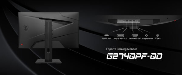 MSI G274QPF-QD, 27" Gaming Monitor, 2560 x 1440 (QHD), IPS, 170Hz, HDR - Image 7