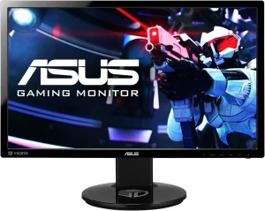ASUS VG248 24" Full HD 1920 x 1080 0.5ms (GTG) 165Hz DVI-D HDMI DisplayPort G-Sync